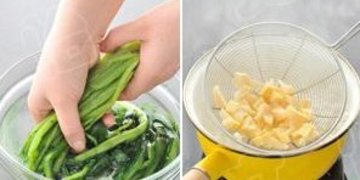 雪菜冬笋豆腐汤的做法