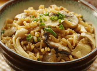 菌菇焖饭