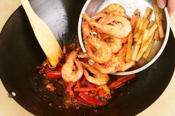 干锅香辣虾