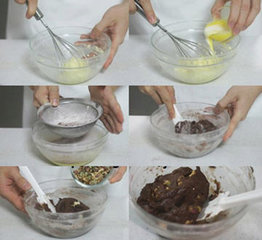 巧克力坚果意式脆饼