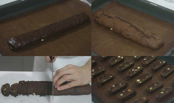 巧克力坚果意式脆饼