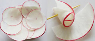 萝卜花与糖醋萝卜丝