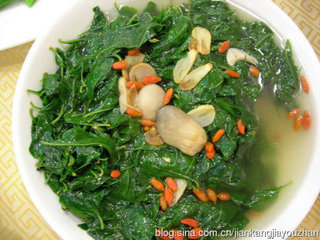 枸杞叶具有清热除烦功效补称为“地仙”