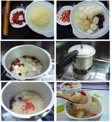 银耳山药羹银耳