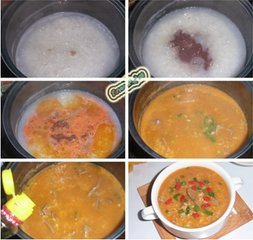 枸杞猪肝养生粥