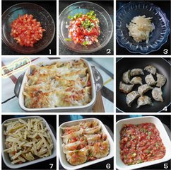 番茄芝士焗饺子1