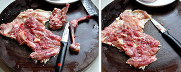 鸡腿剔骨的方法图