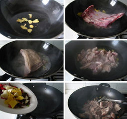 白菜羊排煲的做法图