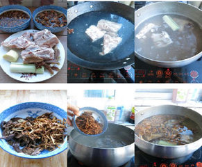 排骨菌菇汤步骤