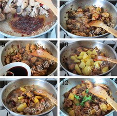 麻辣土豆烧鸡的做法图