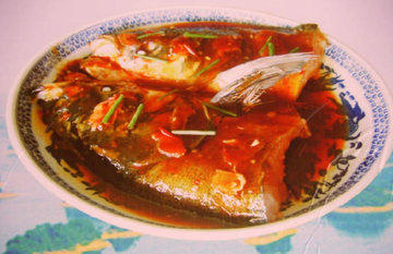 红烧胖头鱼头