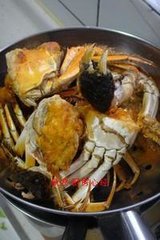 香辣河蟹的做法图解6
