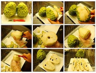 释迦果怎么吃图解,释迦果的吃法