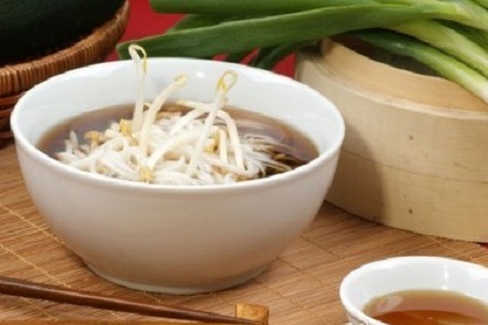 洋参猪血豆芽汤 洋参猪血豆芽汤