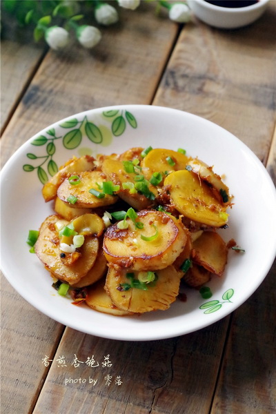 香煎杏鲍菇的做法