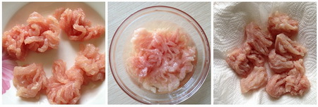 菊花里脊步骤1-3
