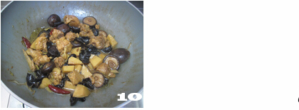 下饭菜黄焖鸡步骤10