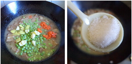 豌豆焖排骨步骤5-6