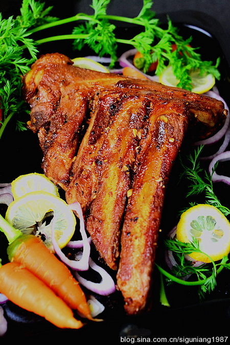 黑椒蜜汁烤排骨