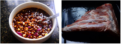 黑椒蜜汁烤排骨步骤1-3