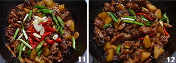 土豆烧鸡步骤11-12