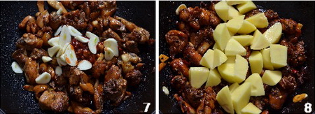 土豆烧鸡步骤7-8