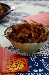 干笋红烧肉