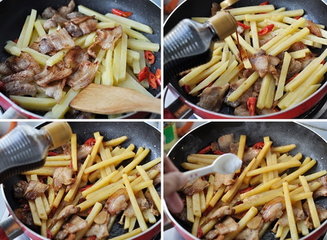 炒板凳腿步骤6-9