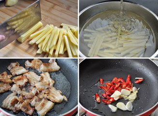 炒板凳腿步骤2-5