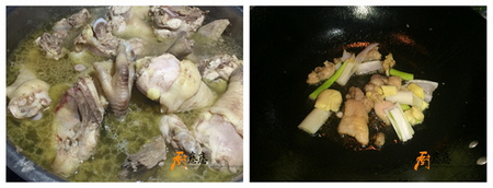 铁锅柴鸡步骤3-4