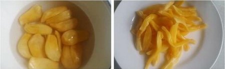 菠萝蜜炒猪肉步骤2