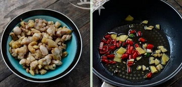 青笋泡菜鸡丁步骤7-8