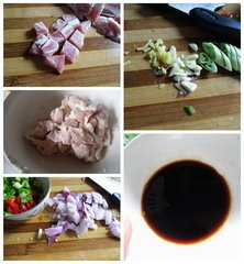 鱼香滑肉步骤1-5