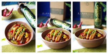 茄子烧鱼柳步骤10-12