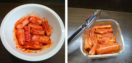 奥尔良烤排骨步骤3-4