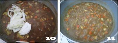 咖喱鸡肉步骤10-11