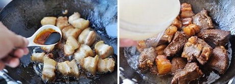 五香卤牛肉步骤7-8