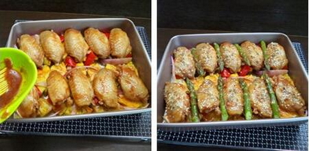 菠萝孜然鸡翅步骤7-8