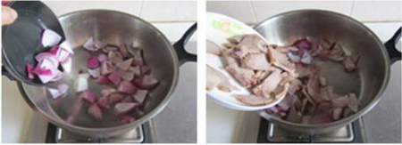 青椒炒口条步骤7-8