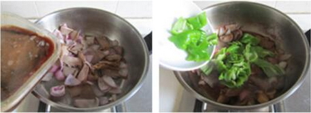 青椒炒口条步骤9-10