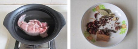 青椒炒口条步骤1-2