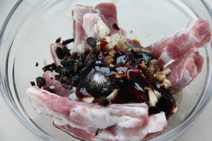 豉汁蒸排骨步骤3