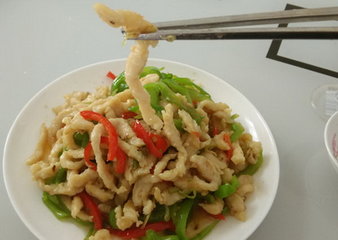 滑炒鸡丝的做法