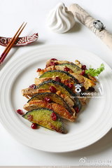 南瓜蔓越莓鸡排的做法