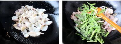 韭菜炒乌鱼的做法步骤9-10