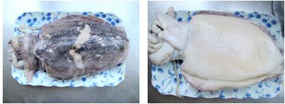 韭菜炒乌鱼的做法步骤1-2