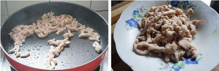 仔姜炒肉丝的做法步骤3-4