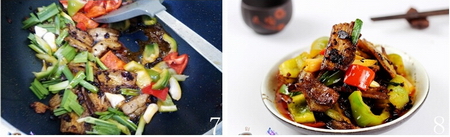 老干妈回锅肉步骤7-8