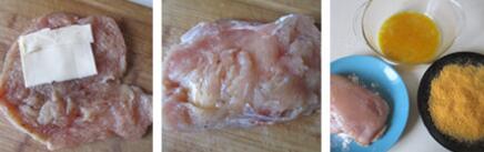 自制爆浆鸡排的做法步骤4-6