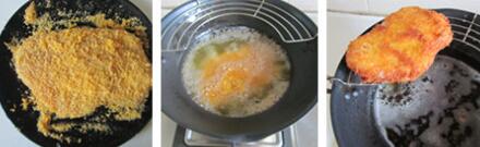 自制爆浆鸡排的做法步骤7-9